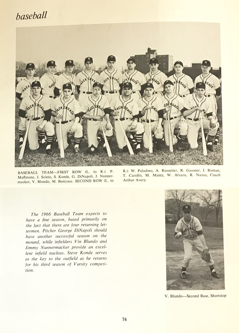 1966 Baseball photo